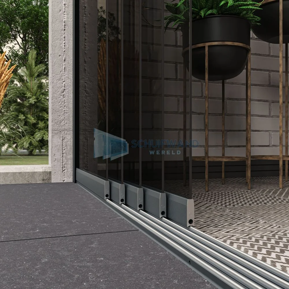 5-Rails Tinted Glass