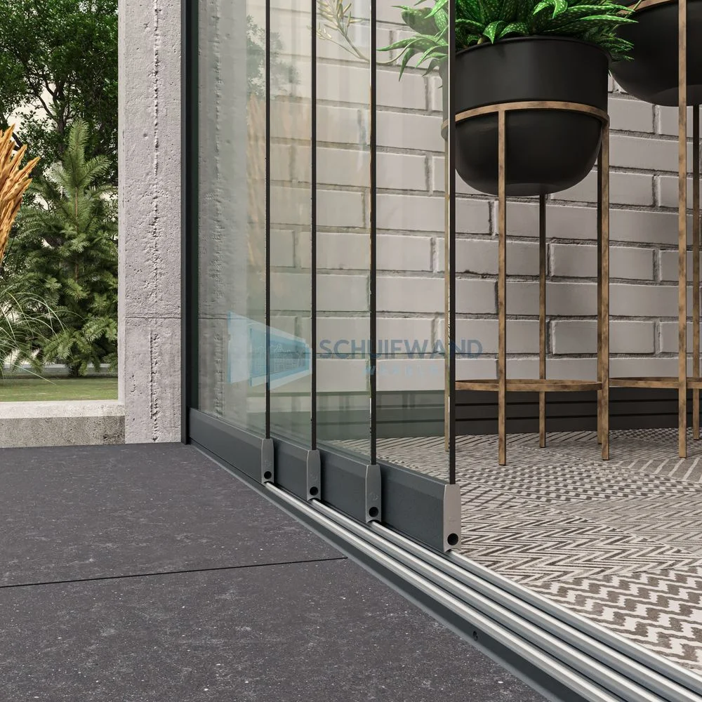 4-Rails Clear Glass