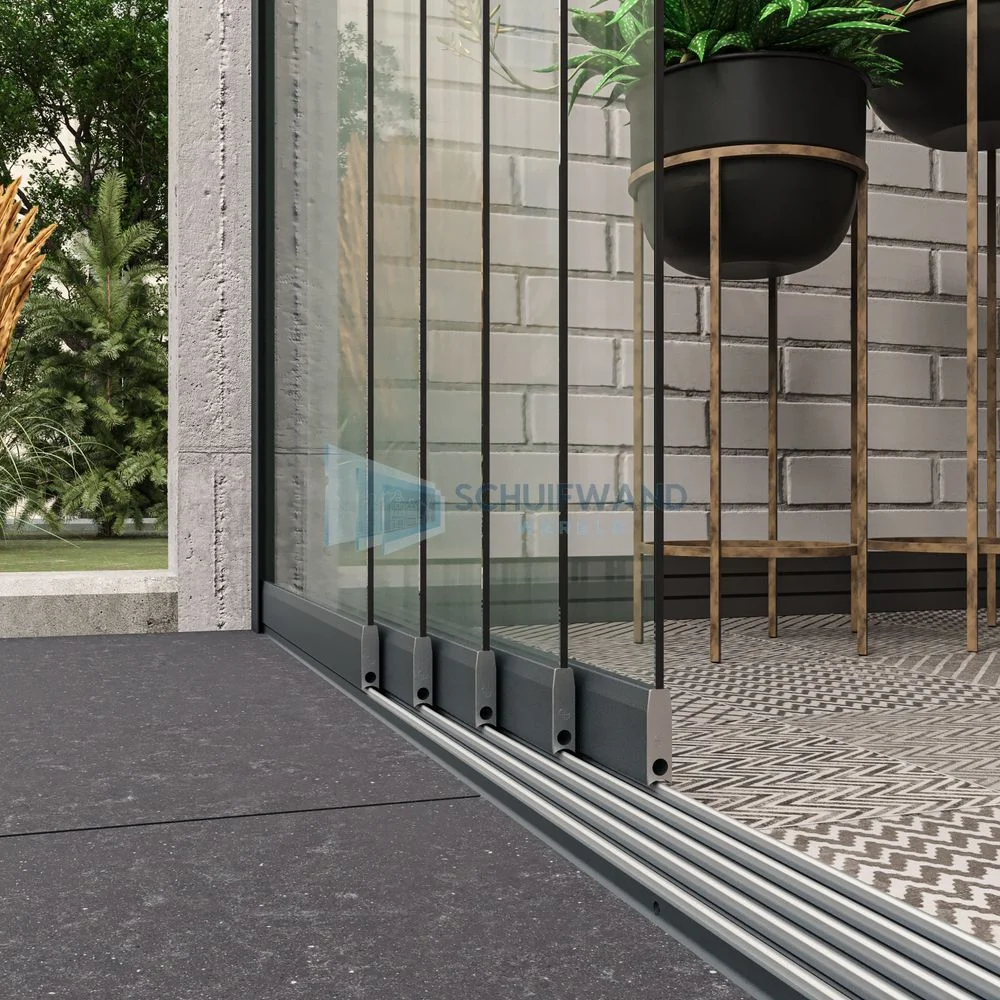 5-Rails Clear Glass